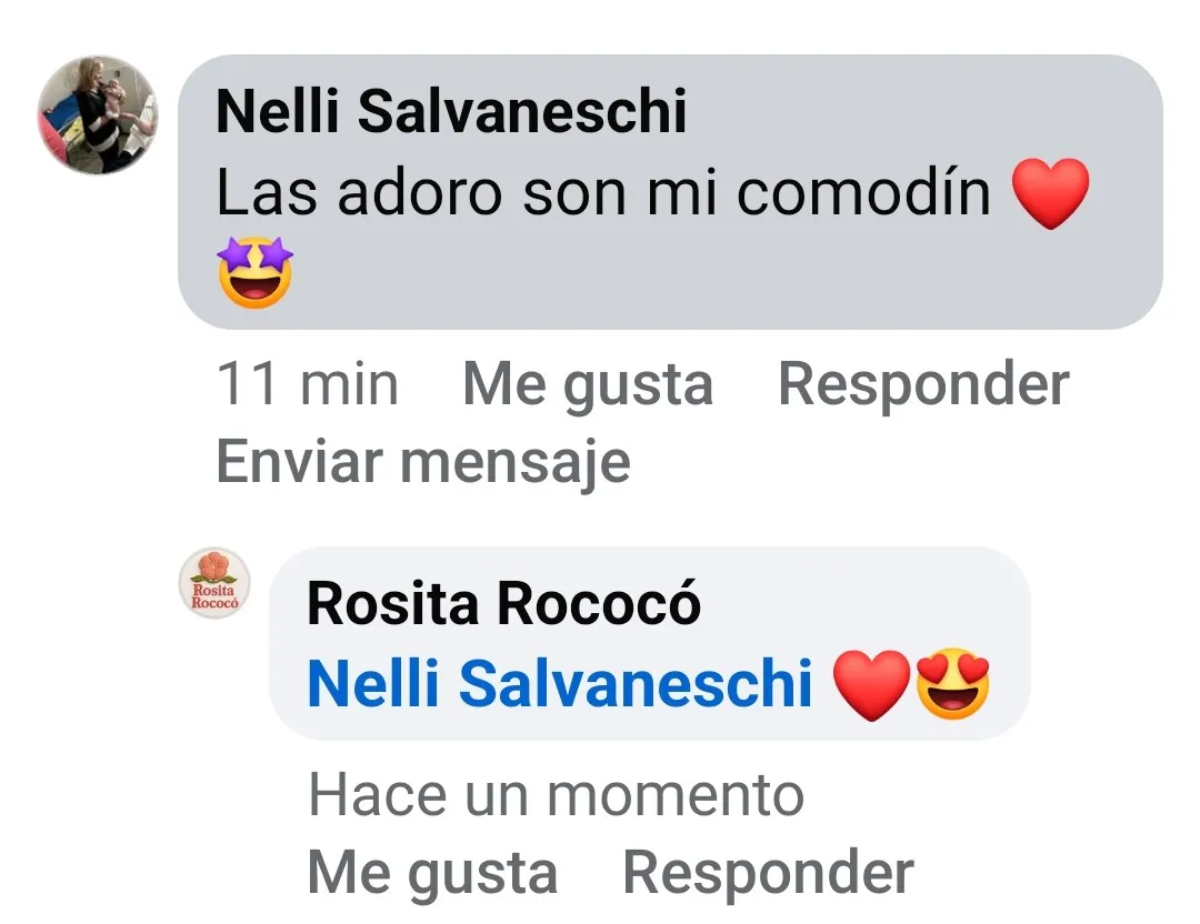 Comentario positivo de compra