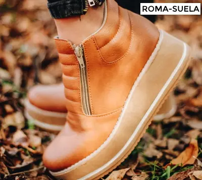 Botineta Roma Suela - Vista 1